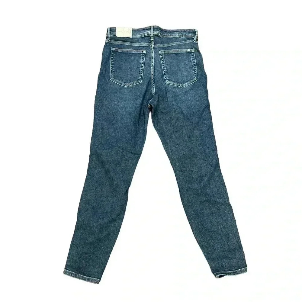 Everlane Womens The High Rise Skinny Jeans 30 Medium Wash Blue Cotton - Picture 2 of 8